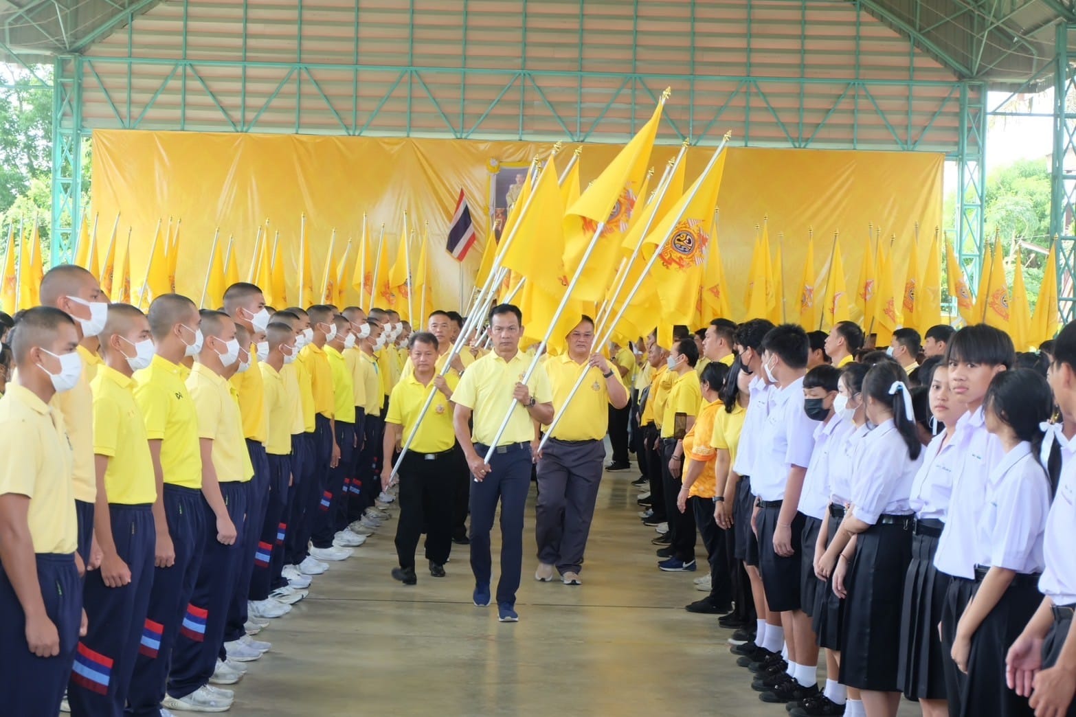 title - ร่วมพิธีเปิดกิจกรรม เดิน วิ่ง ปั่น ธงตราสัญลักษณ์งานเฉลิมพระเกียรติพระบาทสมเด็จพระเจ้าอยู่หัว เนื่องในโอกาสพระราชพิธีมหามงคลเฉลิมพระชนมพรรษา 6 รอบ 28 กรกฎาคม 2567 เพื่อเป็นการแสดงความจงรักภักดีและสำนึก ในพระมหากรุณาธิคุณของพระบาทสมเด็จพระเจ้าอยู่หัว